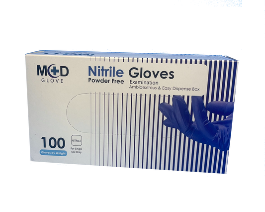 Blue 4mil Chemo Rated Exam Nitrile Gloves